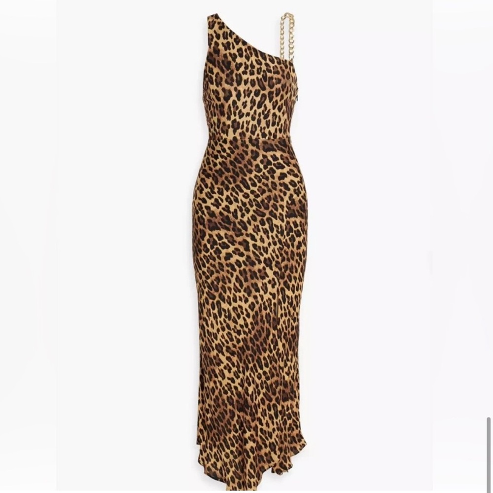 Alice + Olivia's Leopard Harmony midi-dress